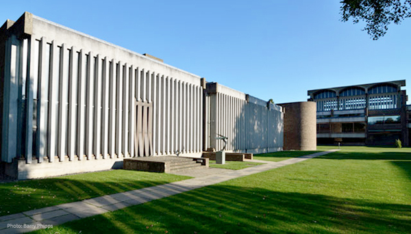 Exterior view of the Churchill Archives Centre building