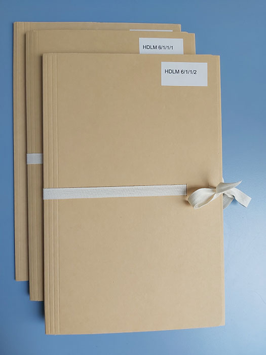 Packaged files from the Headlam-Morley papers