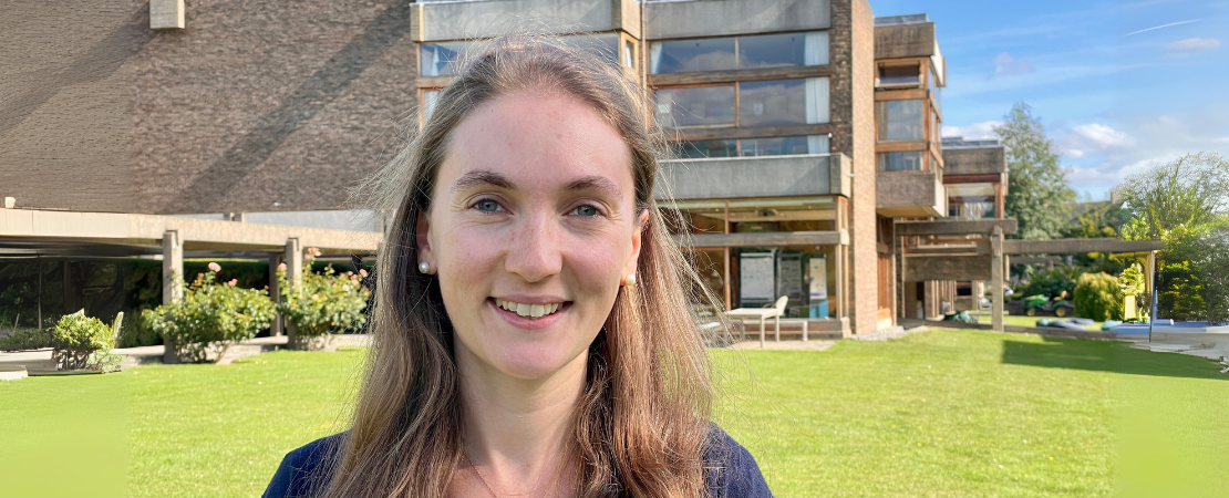 A head and shoulders photo of Isabel Grant, Outreach Officer